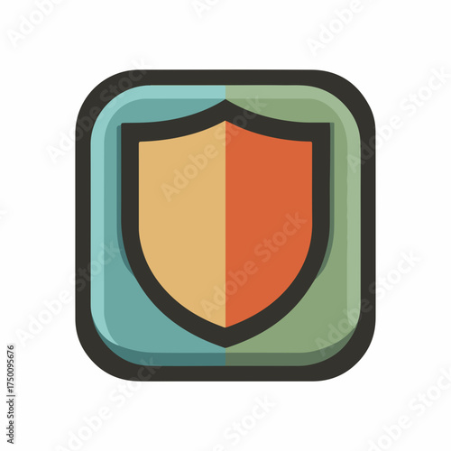 Free Download Strong Firewall Icon in Flat Design - GFXLoad