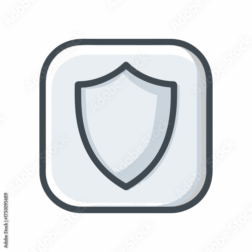 Free Download Bold Firewall Thin-Line Security Icon - GFXLoad