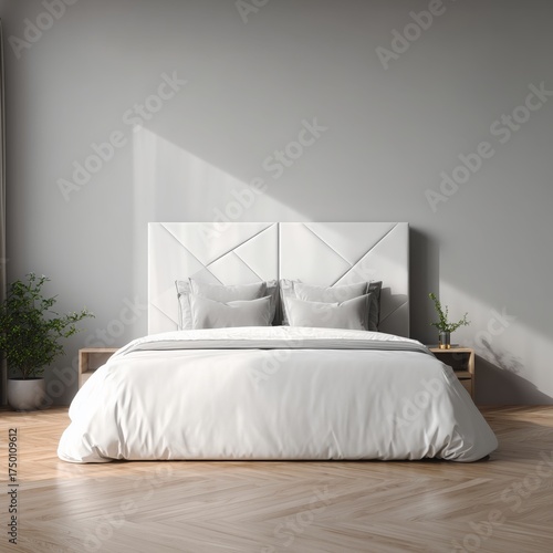 Cozy Modern Bedroom With Natural Light and Simple Decor for a Relaxing Atmosp...