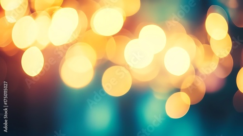 Smooth blue gradient background with golden light reflection creating elegant composition