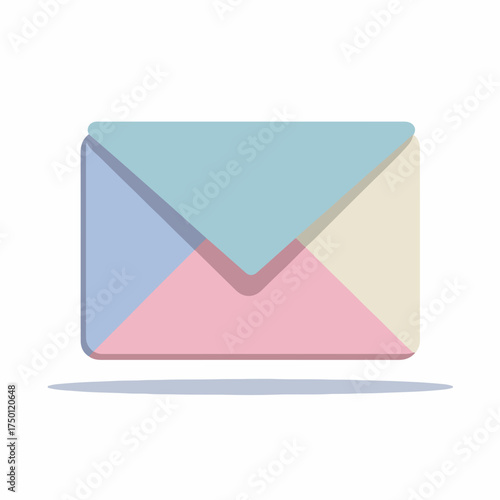 Sleek Email Icon Minimalist Design Vector