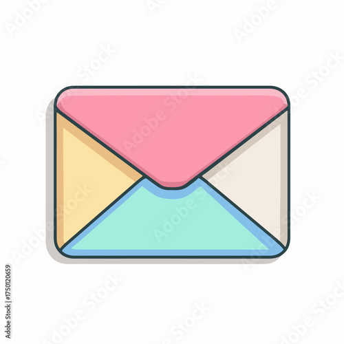 Sleek Email Symbol Minimalist Graphic Design