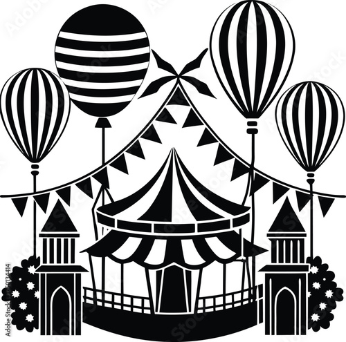 Abstract swirl pattern of vivid colors with glowing light trails and subtle textures isolated on transparent background