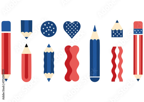 Paintbrush with dripping pink paint on a white background, vector illustration 