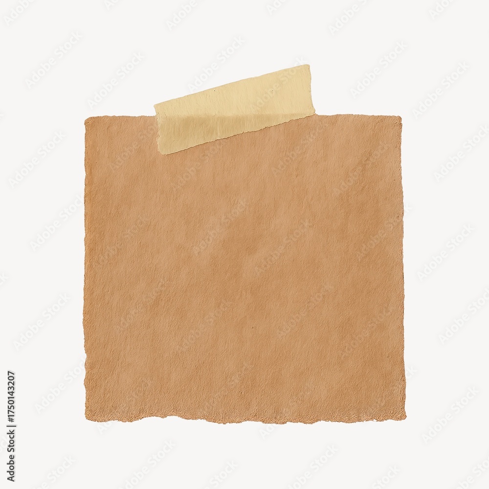 Obraz premium Vintage torn paper note