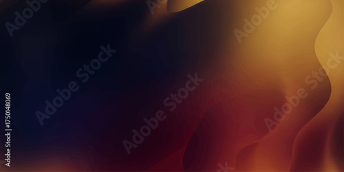 Bright, fiery abstract red and orange background design with glowing lines and a sense of energetic motion