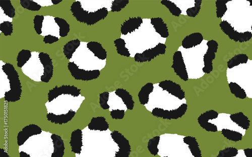 Abstract modern leopard seamless pattern. Animals trendy background. Color decorative vector stock illustration for print, card, postcard, fabric, textile. Modern ornament of stylized skin.