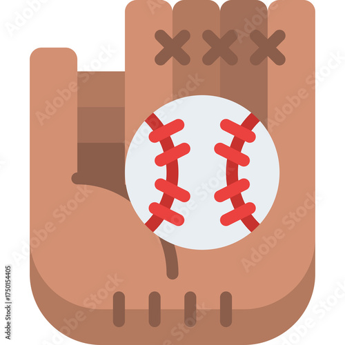 Baseball Glove And Ball Ready For Game Action On Transparent Background Ideal For Sports Graphics