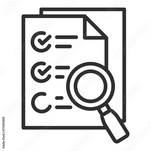 Evaluation Icon Single Vector Collection 
