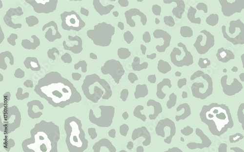 Abstract modern leopard seamless pattern. Animals trendy background. Color decorative vector stock illustration for print, card, postcard, fabric, textile. Modern ornament of stylized skin.