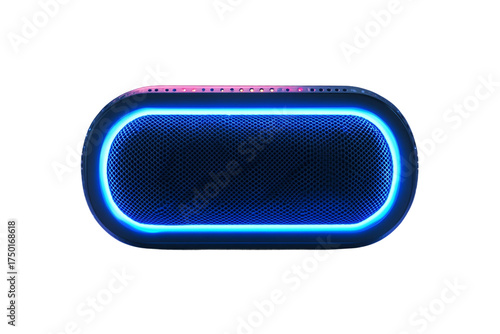 Mini Portable Speaker isolated on transparent background
