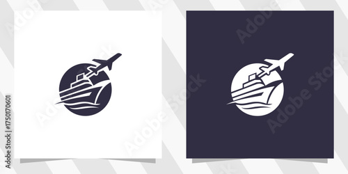 Travel Agency Logo Designs Vector