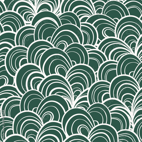 Seamless floral pattern based on traditional folk art ornaments. Colorful flowers on color background. Scandinavian style. Sweden nordic style. Vector illustration. Simple minimalistic pattern.