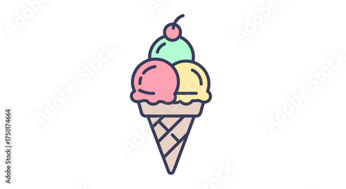 ice cream vector