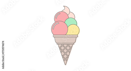 ice cream vector