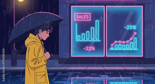 Diminishing economic prospects under a persistent downpour of discouraging financial news