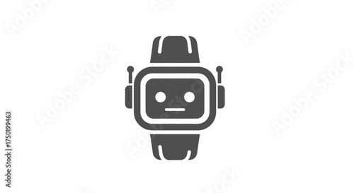 Robot smartwatch icon