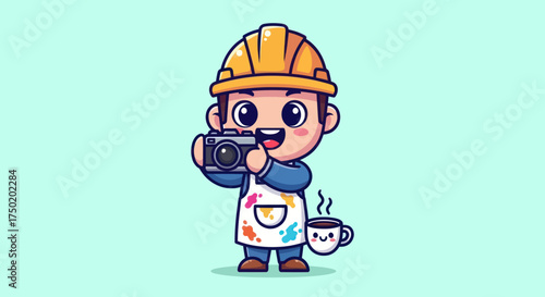 Cartoon builder with camera