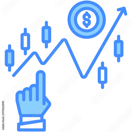 Buy Stocks Icon