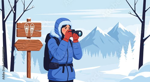 Capturing winter's majesty: A photographer's journey through snowy landscapes