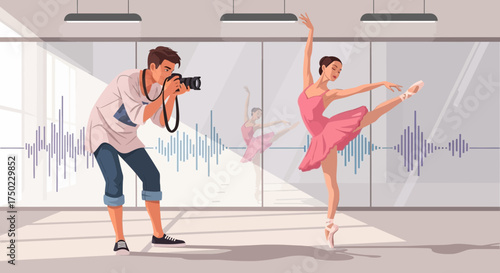 Capturing grace: A photographer documents a ballerina's stunning performance