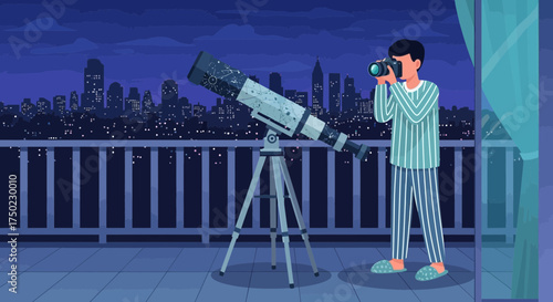 Capturing cityscapes and constellations: A night of urban astronomy and photography