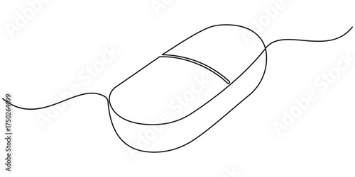 Continuous one line capsule tablets line art vector illustration, One continuous line drawing of pills medicine . Single line of pills medicine vector illustration.