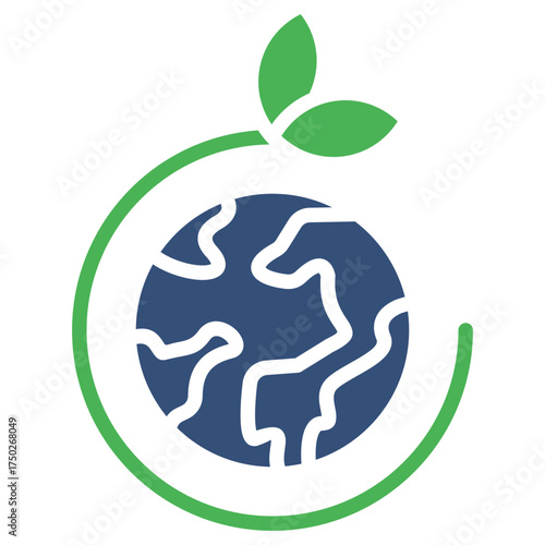 Ecology mixed color icon
