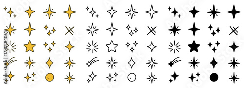 Shining Star and Sparkle Decoration Set