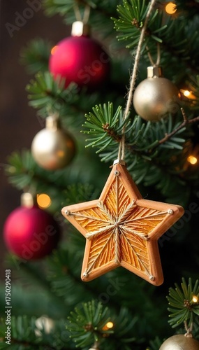 Handcrafted Rustic Christmas Ornaments  Natural Pinecones, Cinnamon, and Dried Oranges Add Homemade Charm to Holiday Decor