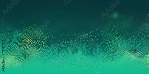 Abstract underwater world map on blue wavy background with light and digital texture