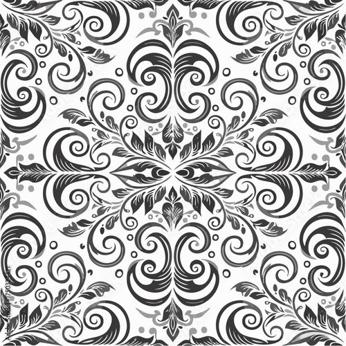Vector geometric flower coloring book shapes and pattern background.
3