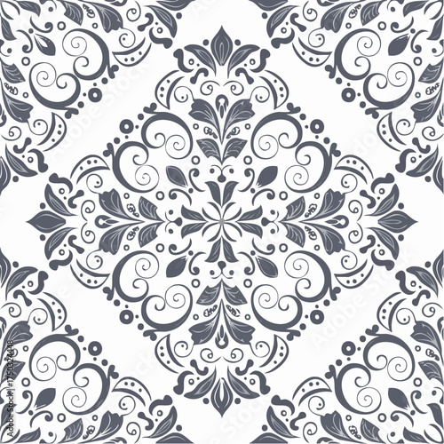 Vector geometric flower coloring book shapes and pattern background.
4