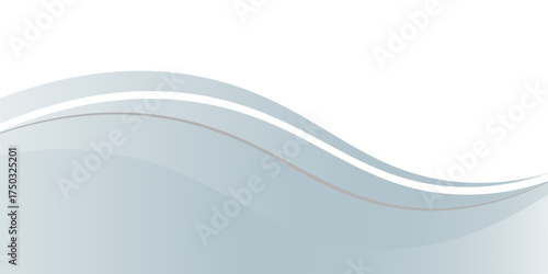 Mobile Modern silver banner background. Graphic design banner pattern background template with dynamic wave shapes. vector Eps 10