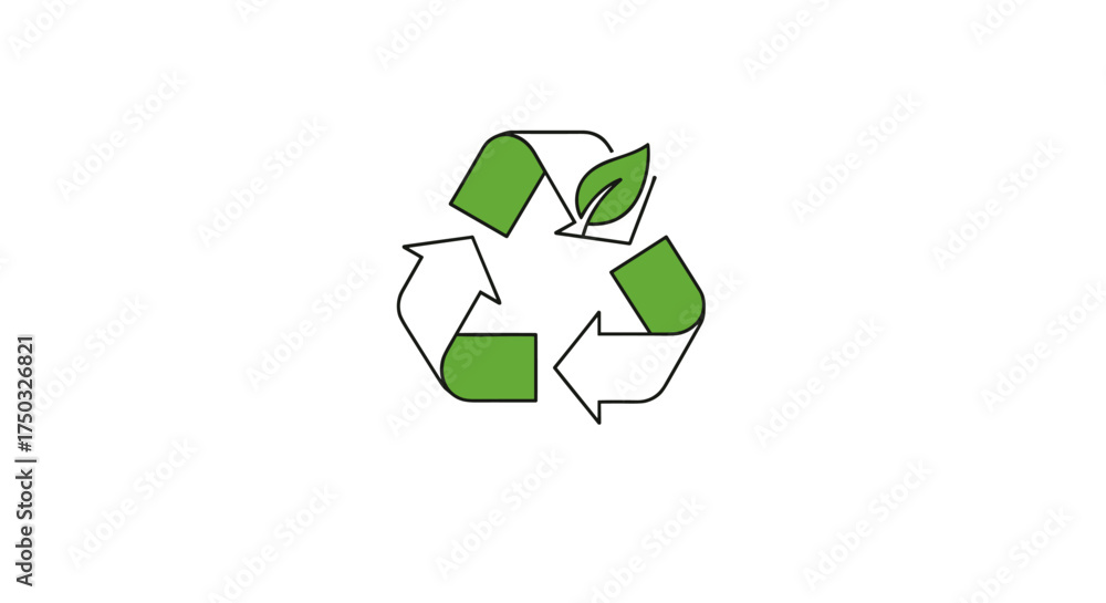 Obraz premium Protecting our planet through sustainable recycling practices and environmental consciousness for a healthier future.