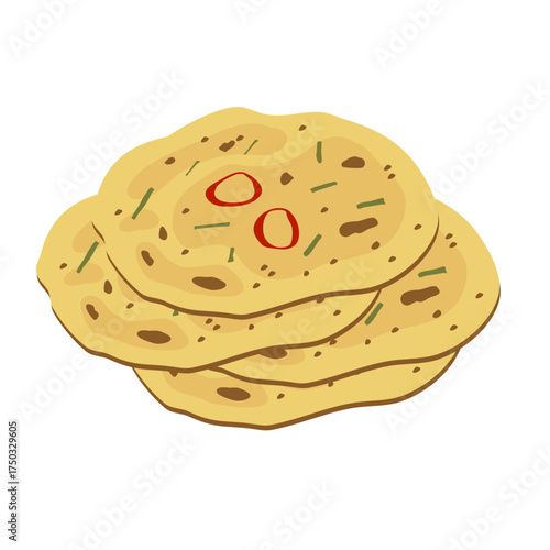 Bindaetteok korean pancake