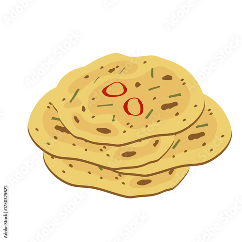 Bindaetteok korean pancake