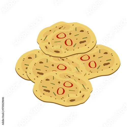 Bindaetteok korean pancake