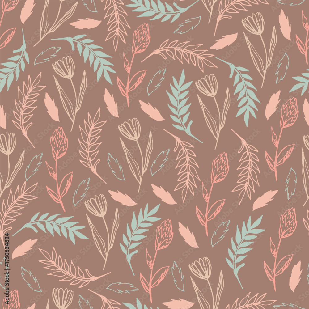 Fototapeta premium High-Definition Elegant Fresh Pattern Texture, Modern Minimal Background