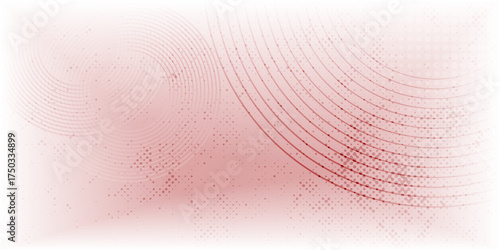 Minimal Pulse Pink Gradient with Geometric Ripple for Modern Branding and Tech