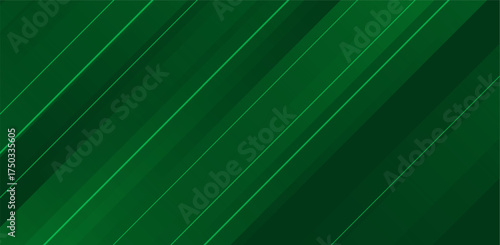 Abstract green gradient background. Modern green abstract rectangular lines for presentation, banner, and brochure designs