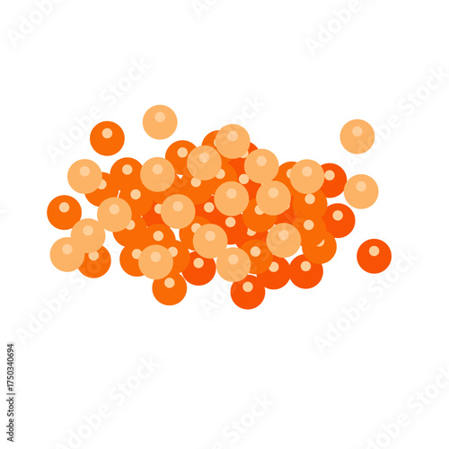 Salmon egg vector