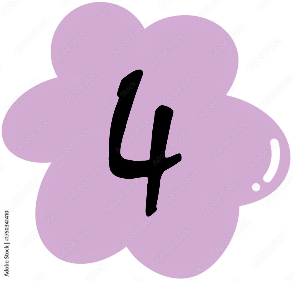 Obraz premium Number