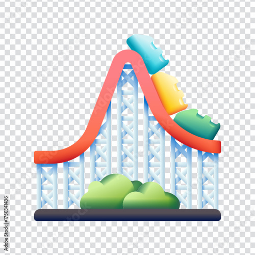 Roller Coaster Record Icon