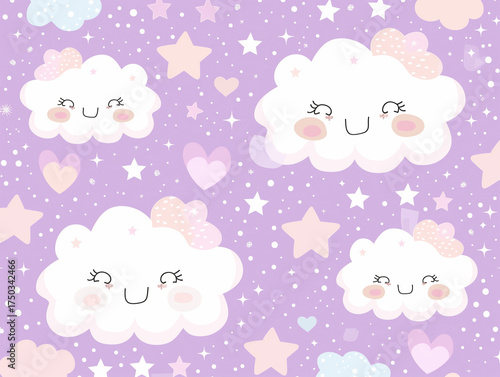 Whimsical Cloud Patterns