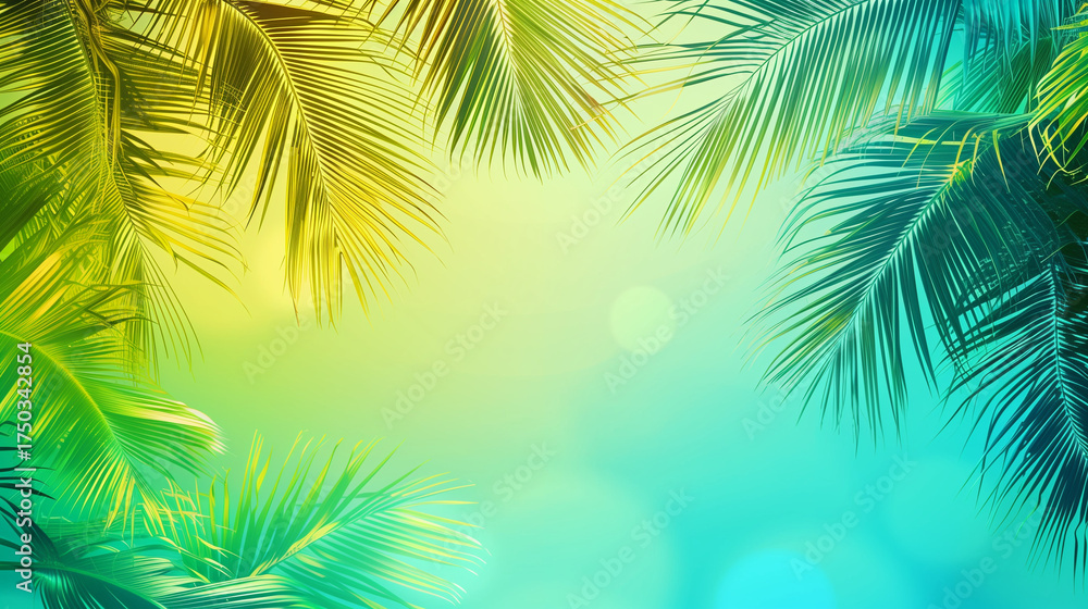 Fototapeta premium Tropical Oasis
