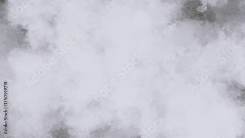 Dark gray abstract smoke or fog texture background.Stormy cloud atmosphere in monochrome or grayscale.