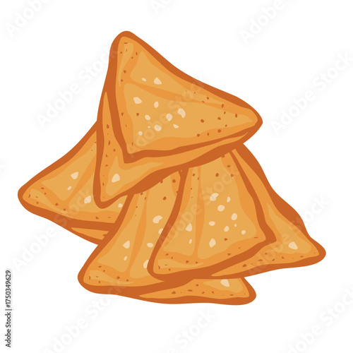 Samosa stuffed deep fried