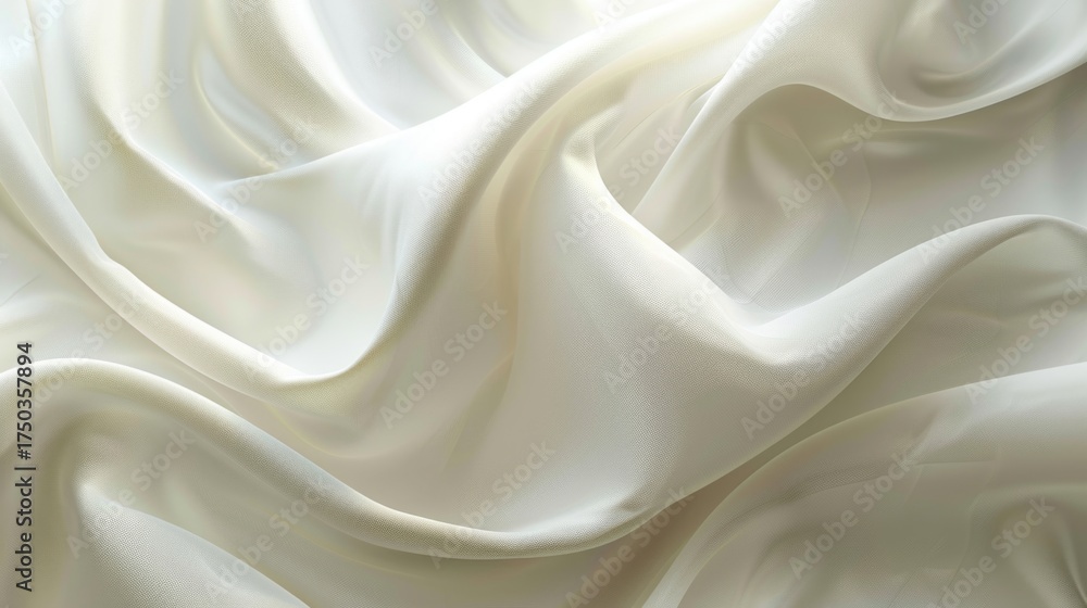 Fototapeta premium Smooth white gradient background