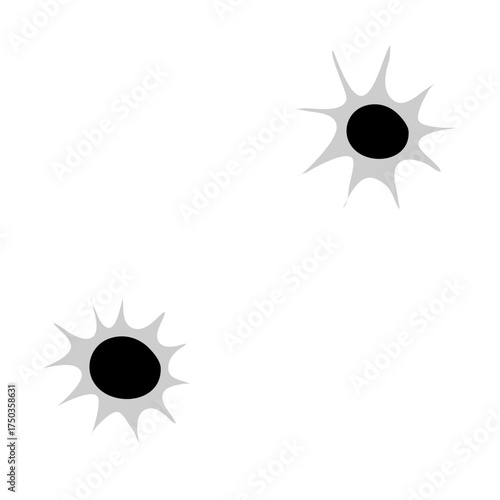 Bullet hole